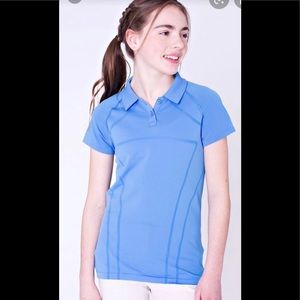 Like new Girls Ivivva Fly Tech Polo 10